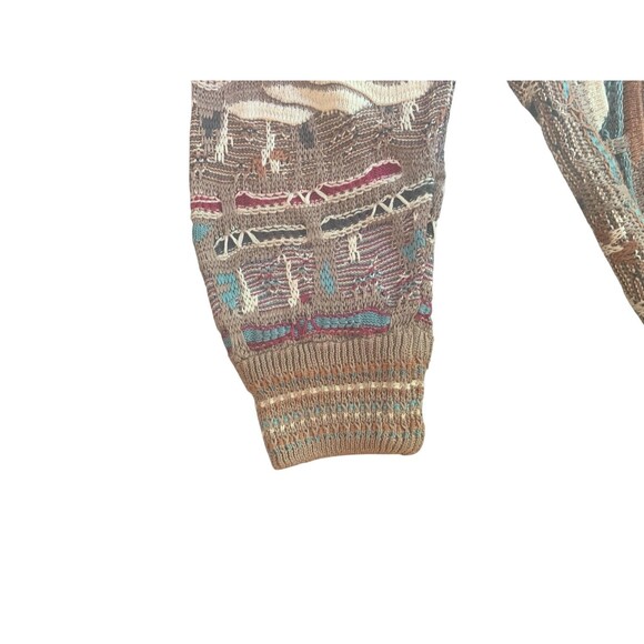 Vintage Carlo Alberto Sweater Mens XL Coogi Knit 90s Australia Pullover Jumper - Picture 13 of 13